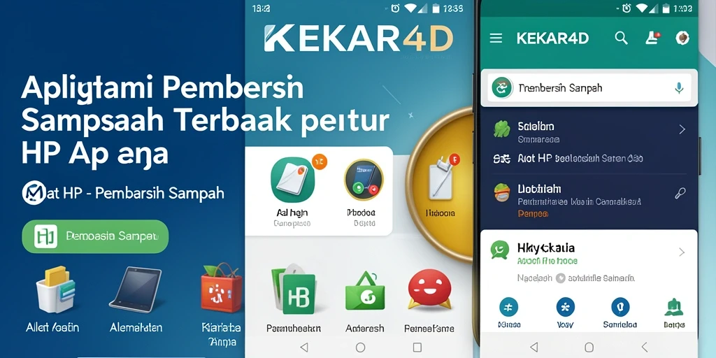 Tampilan antarmuka KEKAR4D yang sederhana dan efisien.