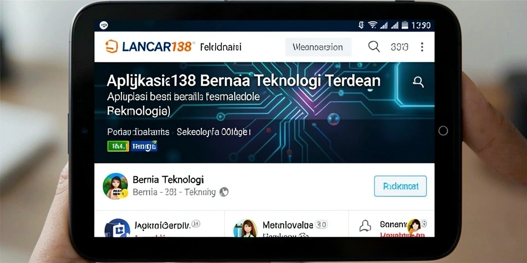 Tampilan antarmuka LANCAR138 yang modern dan informatif.