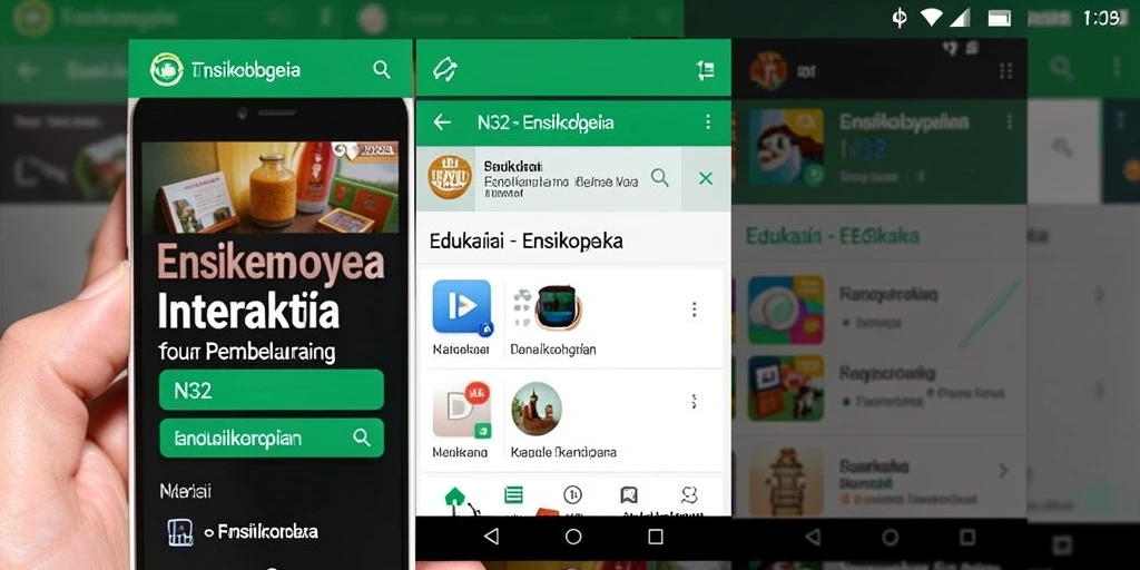 Tampilan antarmuka N32 yang intuitif dan informatif.