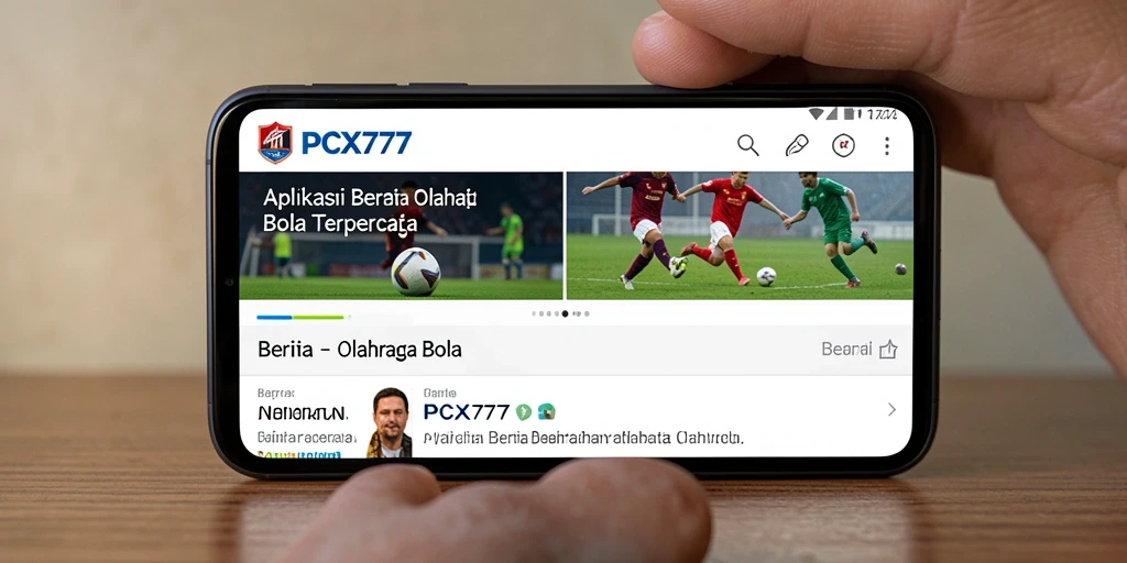 Tampilan antarmuka PCX777 yang modern dan informatif.