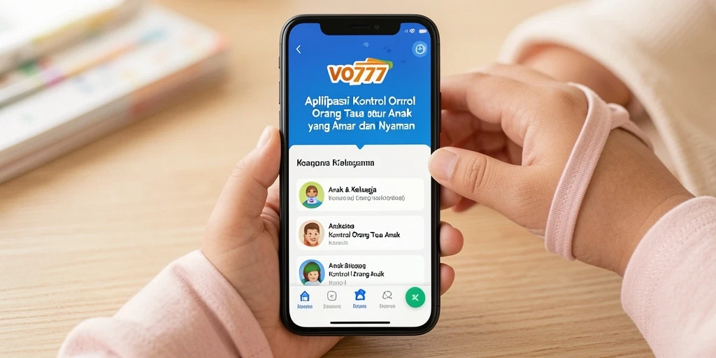 Tampilan antarmuka pengguna aplikasi VO777 yang sederhana dan mudah digunakan.